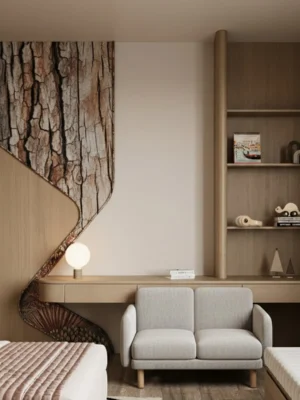 Organic Flow Wall Panel